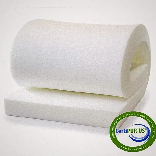 Upholstery Foam Cushion 1"x22"x80" 36ILD (Medium Firm) Foam Seat Cushion