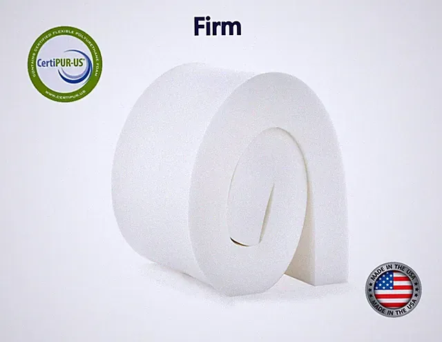Upholstery Foam Cushion 4"x 30"x 80" (Firm) 1.8 lb/per cubic ft density 48lb-ILD