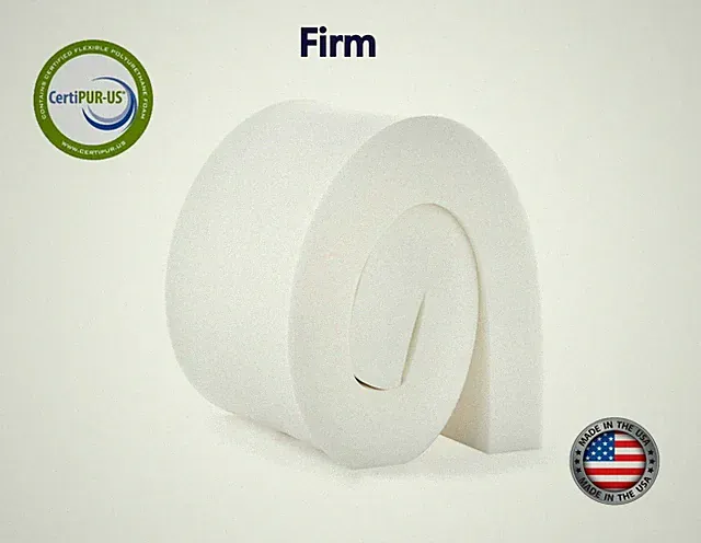 Upholstery Foam Cushion 5"x 30"x 80" (Firm) 1.8 lb/per cubic ft density 48lb-ILD